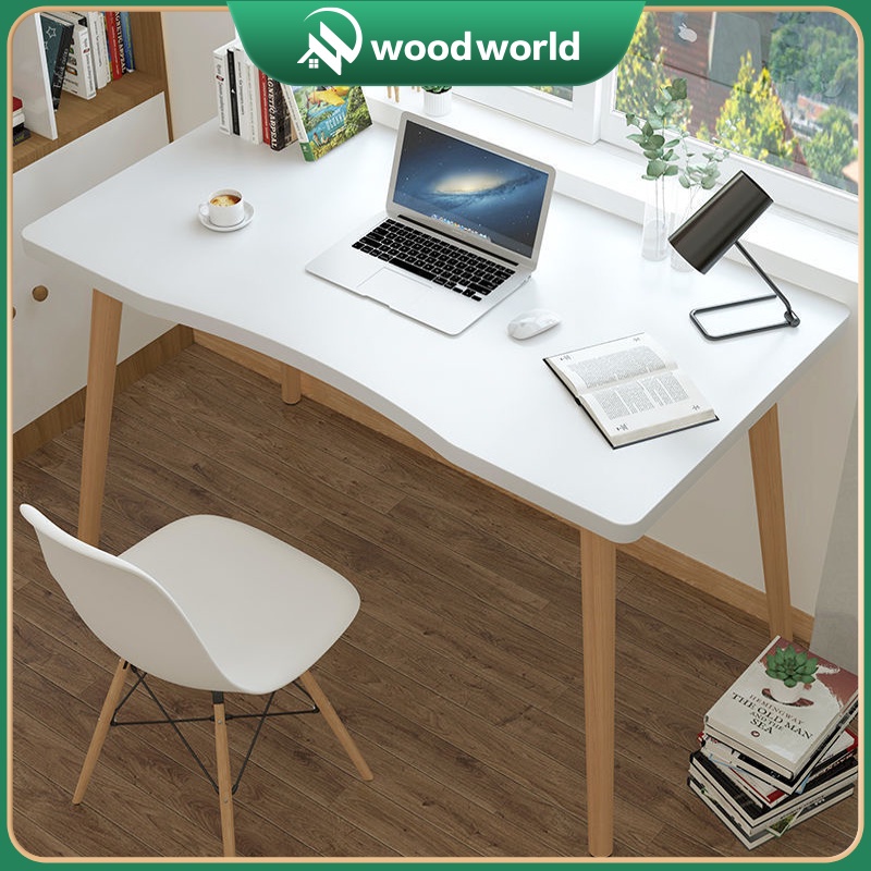 ๑♨120cm Study Table Home Office Desks Nordic Computer Modern Simple