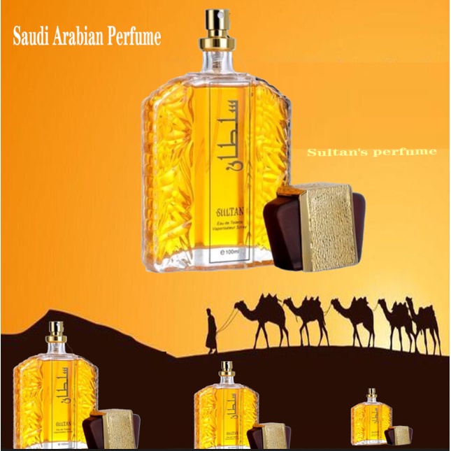 【TT】lowest price Men's Perfume Dubai SULTAN 100ml 24 Hours Musk
