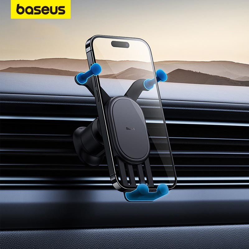 Baseus Gravitational Car Mount Air Car Phone Holder Air Vent Universal ...