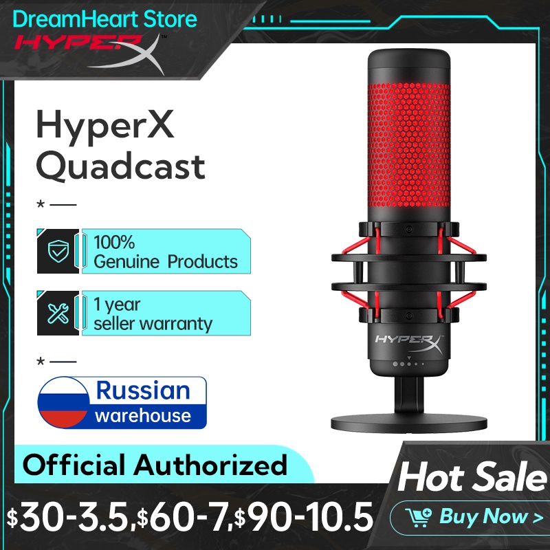 Hyperx quadcast for online sale