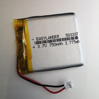 3.7V lithium polymer battery 043040 403040 500mAh MP3 MP4 GPS