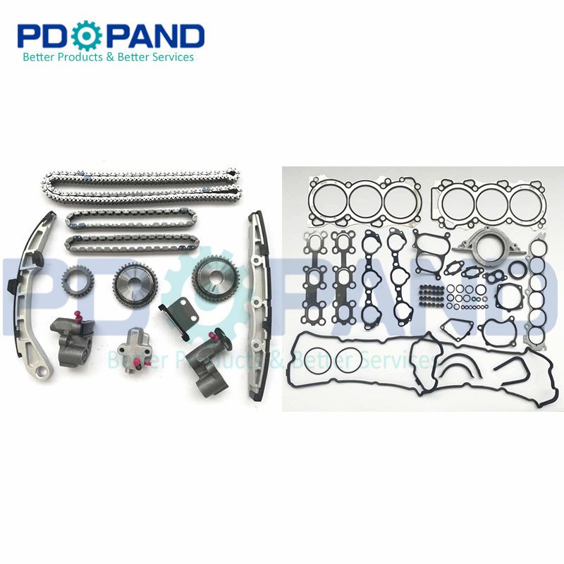 VQ35DE Gasket Set Timing Chain Kit for Nissan Altima Maxima 350Z MURANO