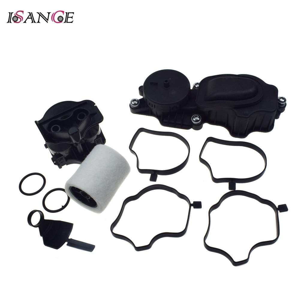 Crankcase Breather Vent Valve Oil Separator Filter For BMW Land Rover