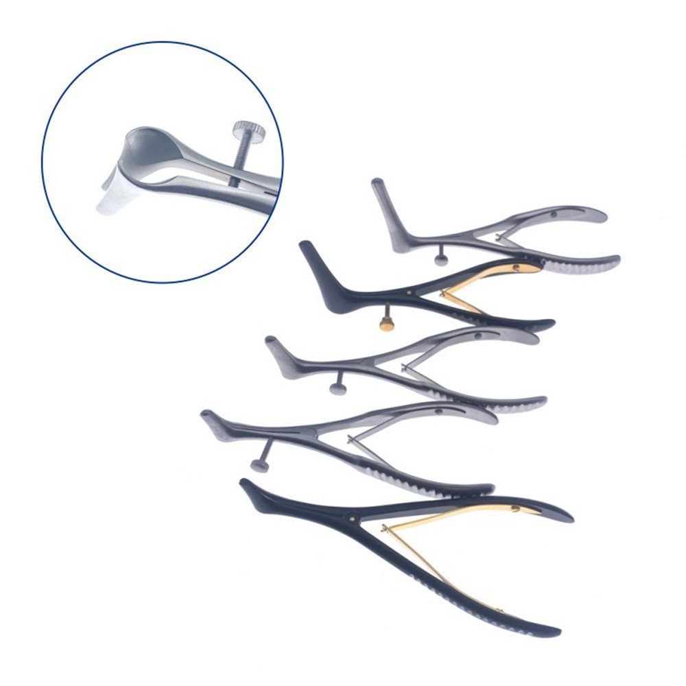 Nasal Expander Nose Mirror Speculum Lens Nostril Pliers Nasal Cavity