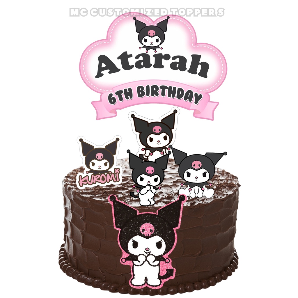 Kuromi theme cake topper | Shopee Philippines