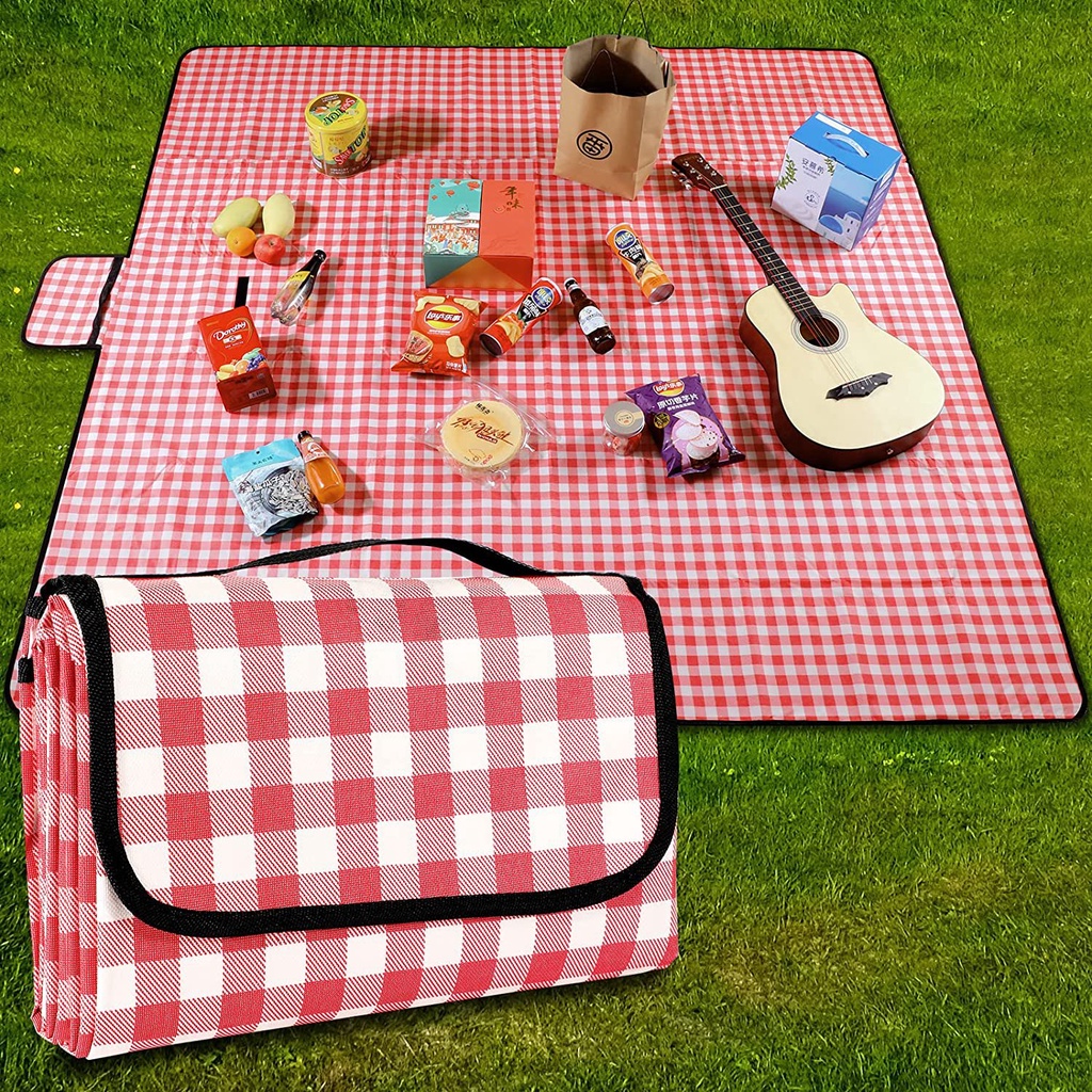 150*100cm Portable Picnic Mat Outdoor Waterproof Picnic Rug Travel ...