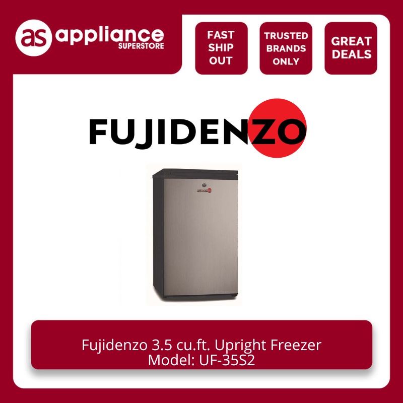 Fujidenzo 3.5 cu.ft. Upright Freezer UF35S2 Shopee Philippines