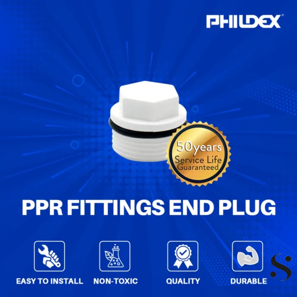 PHILDEX PPR Fittings End Plug 1/2 (20mm) | Shopee Philippines