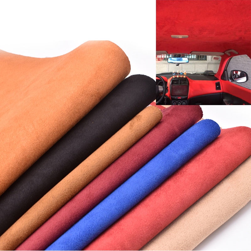 MJWG 4MM Composite Fabric Sponge Composite Suede Fleece Fabric Stretch