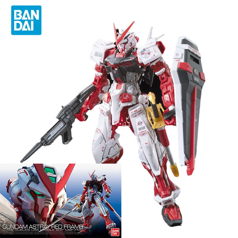 lvC5 Bandai Original GUNDAM Anime Model RG 1/144 GUNDAM ASTRAY RED ...