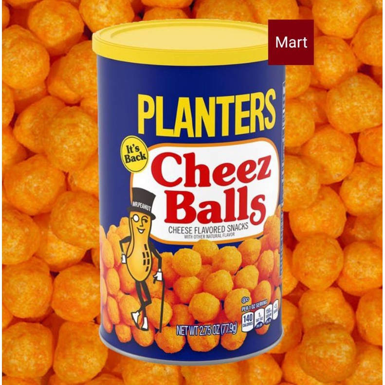 Planters Cheese Balls 2.75oz Shopee Philippines