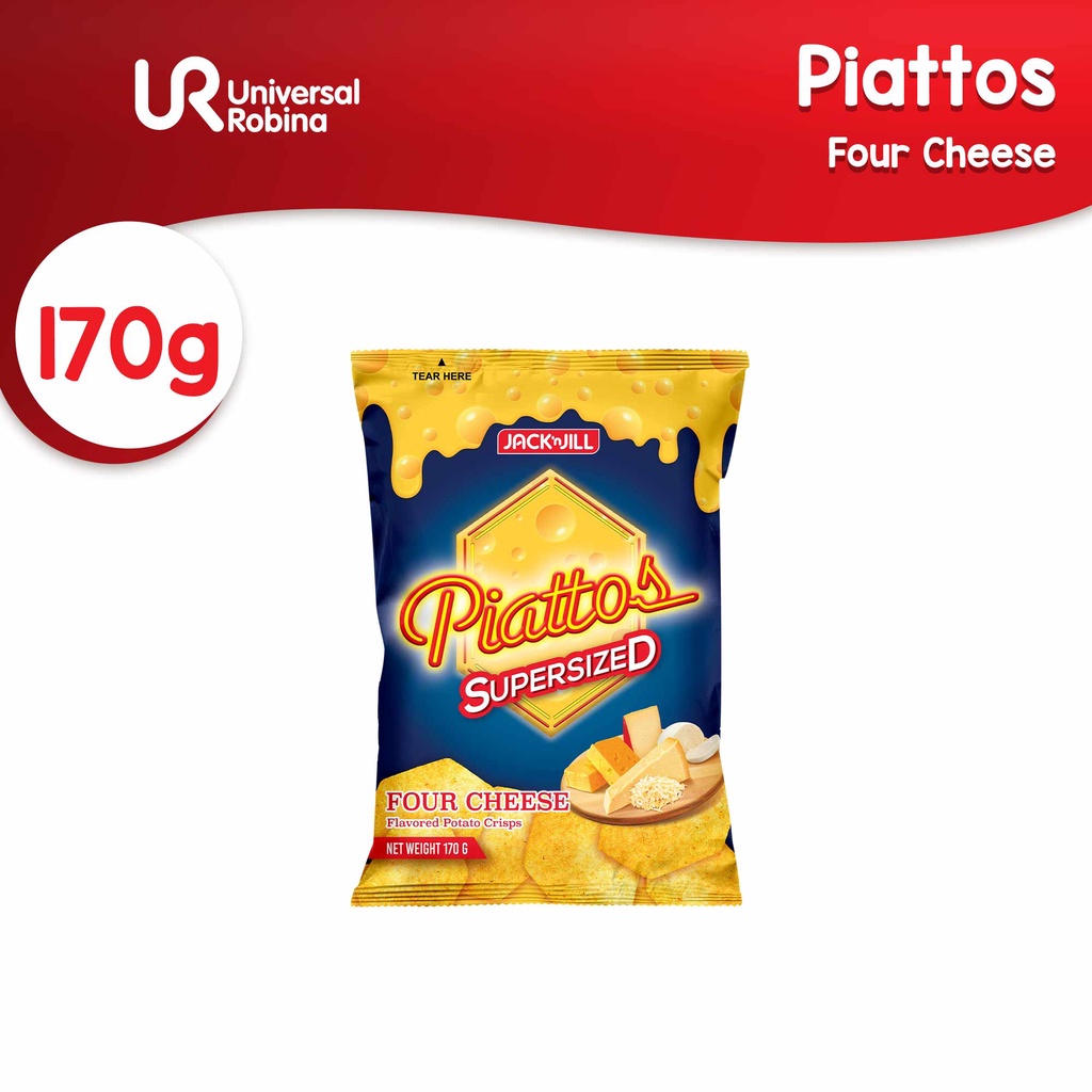 Piattos Four Cheese (170g) Shopee Philippines
