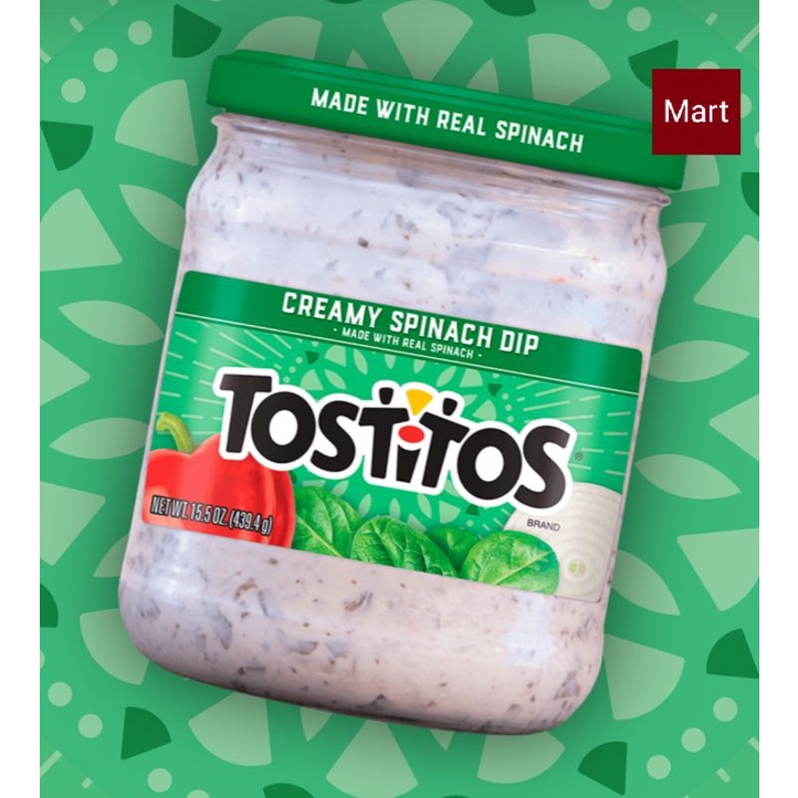 Tostitos Creamy Spinach Dip 425.2g Shopee Philippines