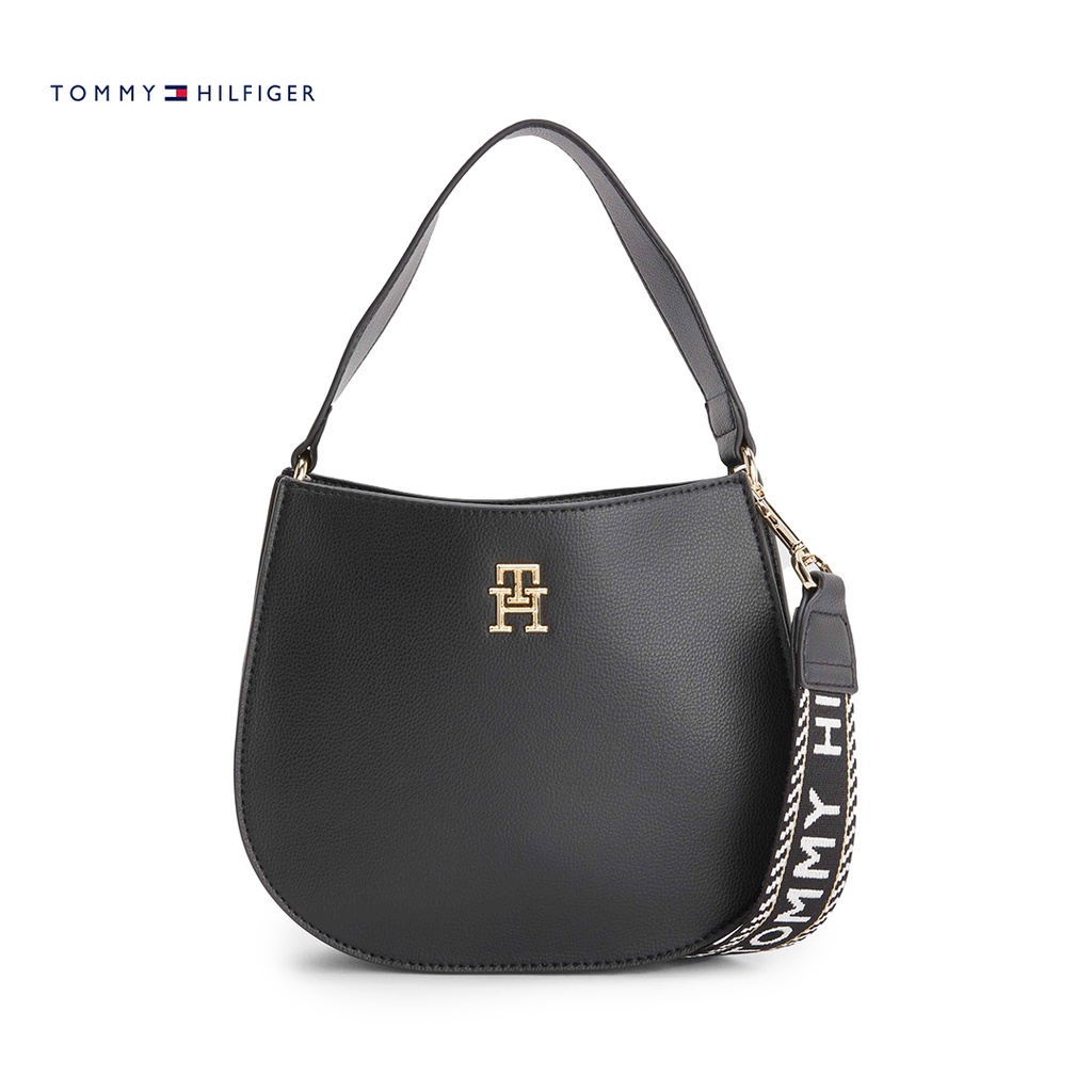Tommy Hilfiger Women's Life Medium Monogram Crossover Bag Shopee
