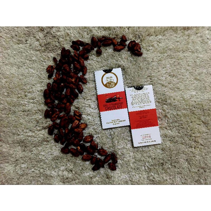Chili Strawberry ChocolatePremium Dark Chocolate 40 Healthy Guilt