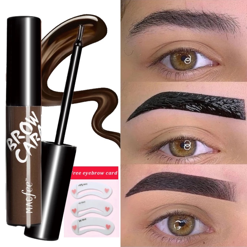 3 Colors Eyebrow Gel Tint Long Lasting Waterproof Peel Off Dye Eyebrow