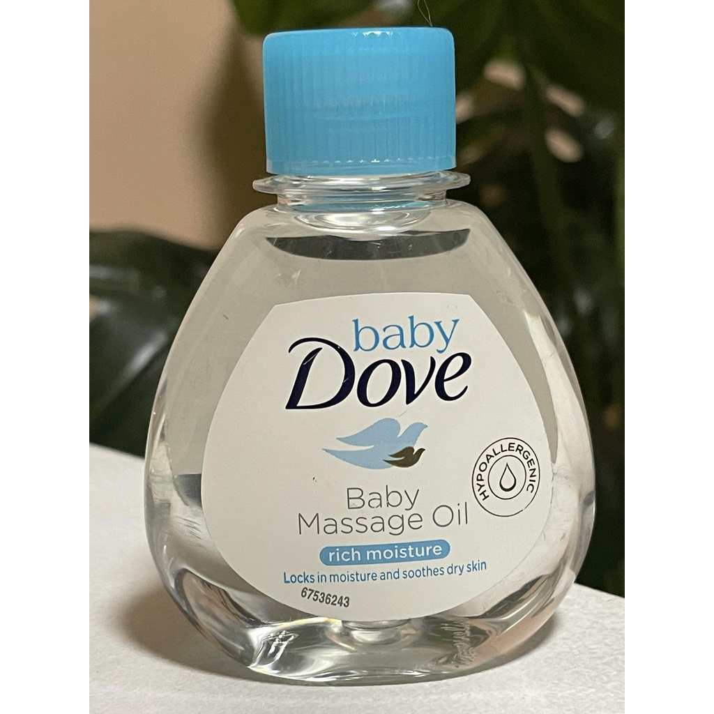 Baby dove massage store oil