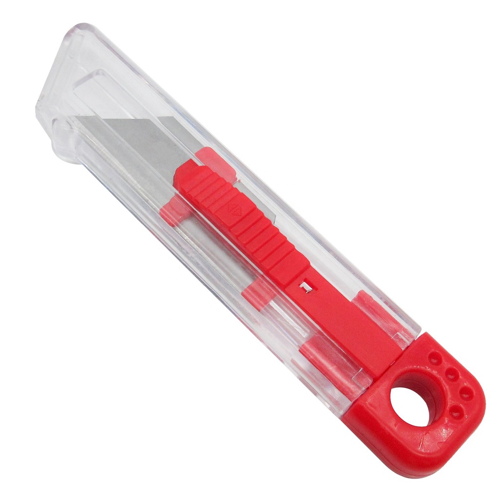 Selfretracting retractable utility box cutter safety cutter and blade