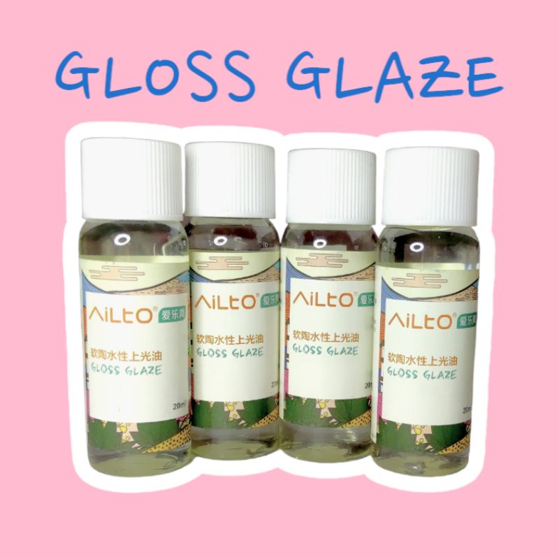 Ailto Gloss Glaze for Polymer Clay Glossy 20ml Shopee Philippines