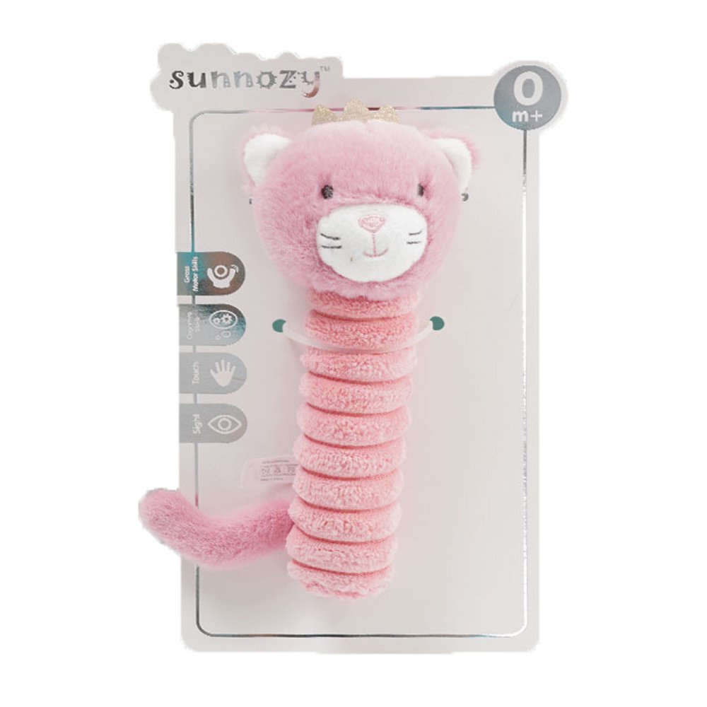 wholesale hand ring Rattle Cartoon baby kids Plush Animal Bells Early ...