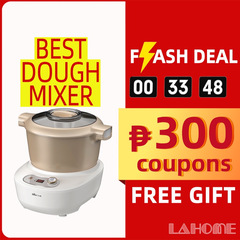 LAHOME Bear Dough Mixer machine HMJ 5L dough kneader mixer Electric
