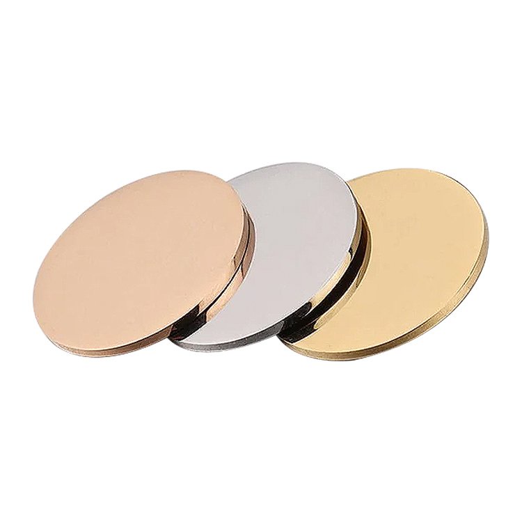 Engravable Coins Custom 1.5 Inches Round Gold Silver Copper Metal ...