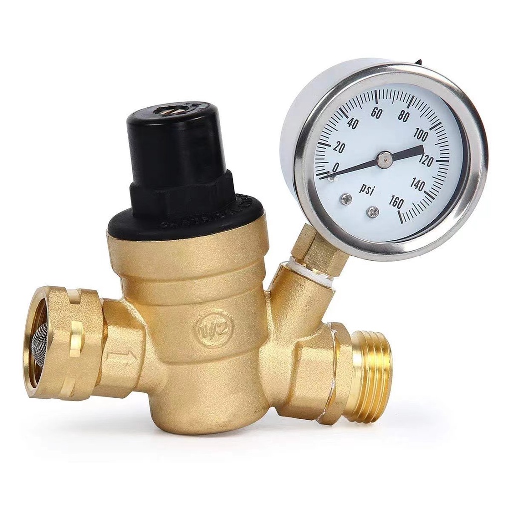 COVNA DN25 1 inch LeadFree Brass Low Pressure RV Water pressure