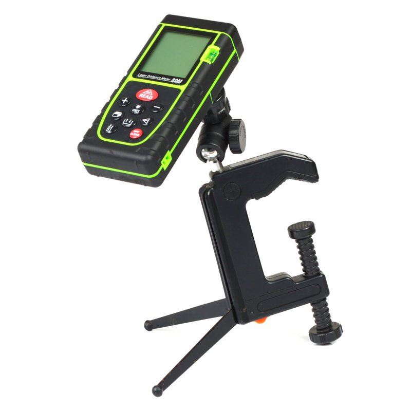 40M 60M 80M 100M Laser Rangefinder Digital Laser Distance Meter battery ...