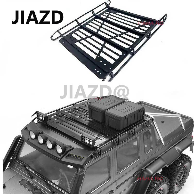 RC TRX-6 G63 TRX-4 G500 TRX4 4x4 TRX6 6x6 Metal Luggage Rack with Dome ...