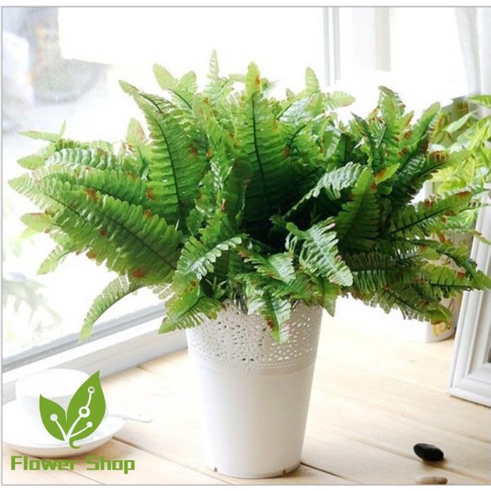 Persian Grass Small Persian Tree Fern Artificial Flower 7-Prong Persian ...