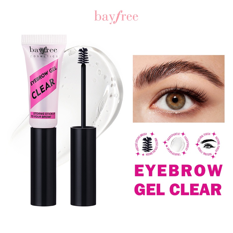 Bayfree Shaped Eyebrow Gel Clear Longlasting Natural Finish Brow