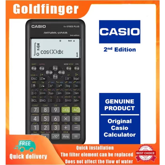 Casio fx 570ES Plus 2nd Edition Scientific Calculator