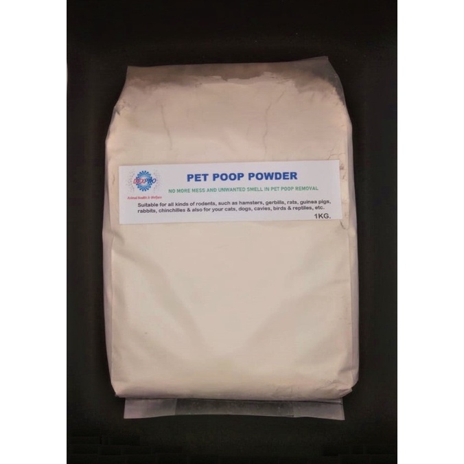 CAT & DOG PET POOP POWDER 1KG No more mess & unwanted smell in poop