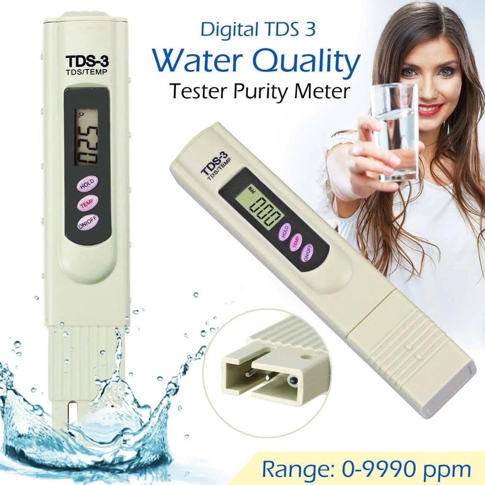 Portable TDS Pen Digital TDS Meter Water Filter Measuring Water Quality ...