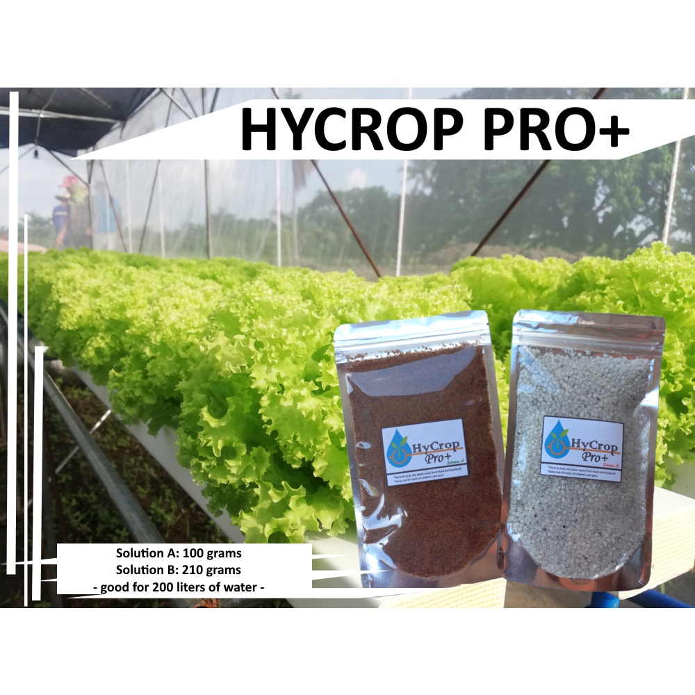 HyCrop Pro+ Nutrient Solution for Hydroponics (Premix Formula) Shopee