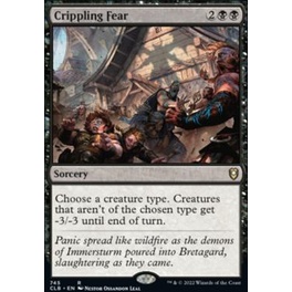 MTG Crippling Fear (CL: Baldur's Gate) | Shopee Philippines