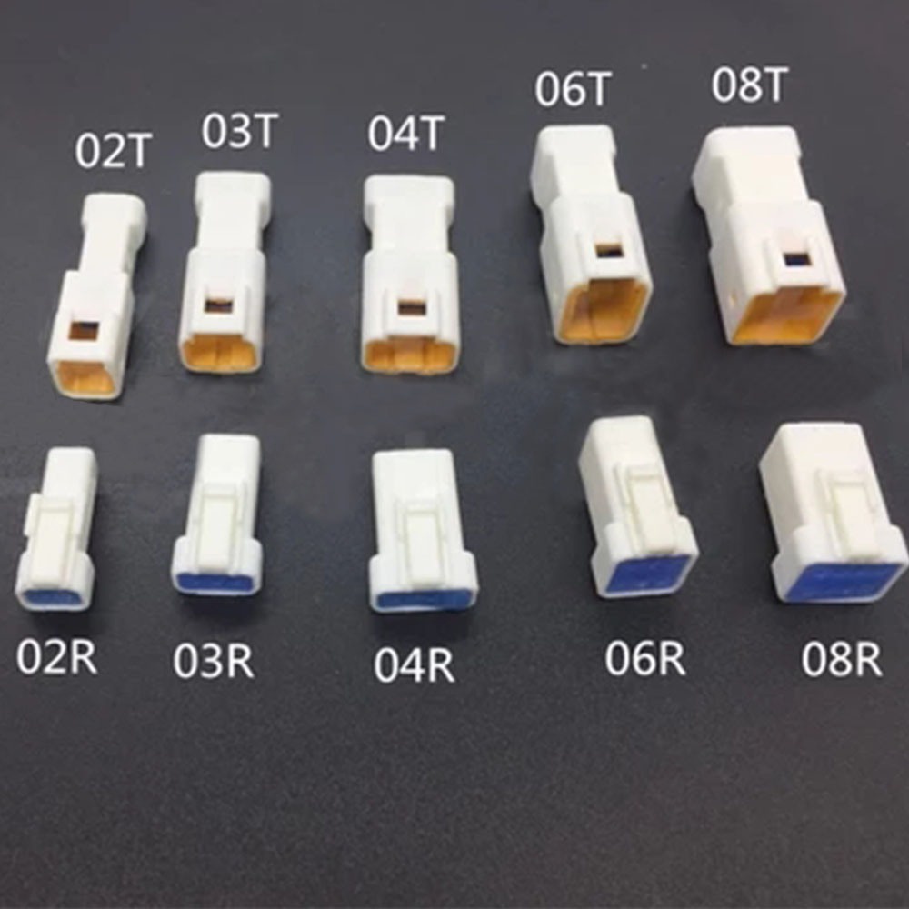 JST White 2P 3P 4P 5P 6P 8P Automotive Electrical wire Connector Male ...