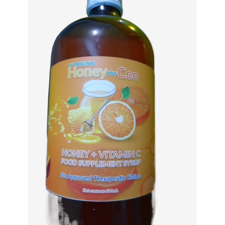 2023 D' Original Honey Plus Cee, Honey+Vitamin C Food Supplement Syrup