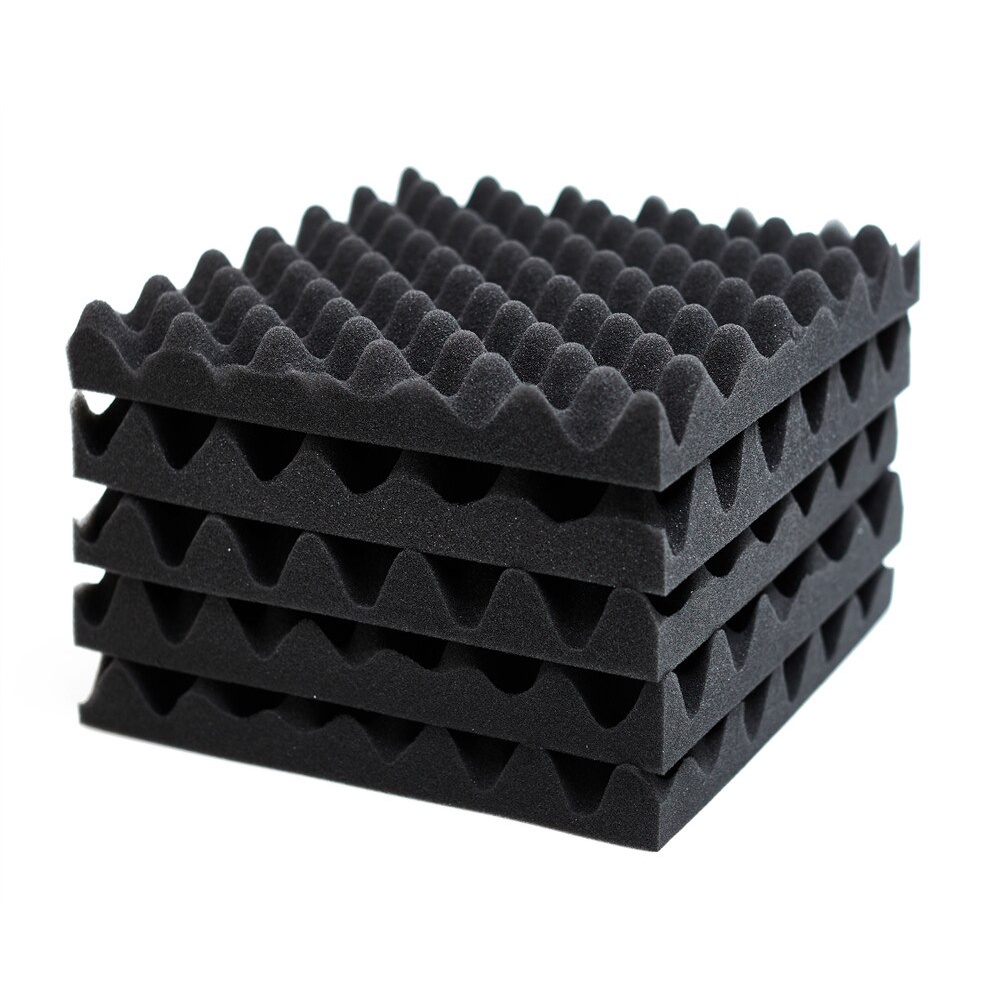 1Pc 30*30*3cm Acoustic Soundproofing Foam Studio Egg Crate Sound ...