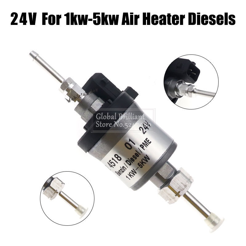 ⁑24v Diesel Heater Pump Low Noise 15KW Car Oil Fuel Pump For
