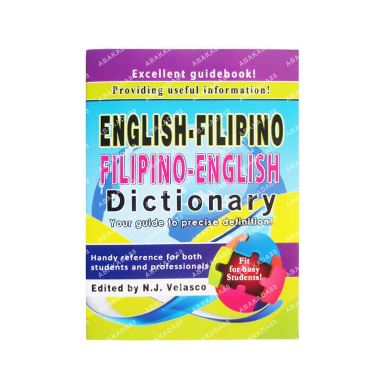 ♀EnglishFilipino FilipinoEnglish Dictionary Shopee Philippines