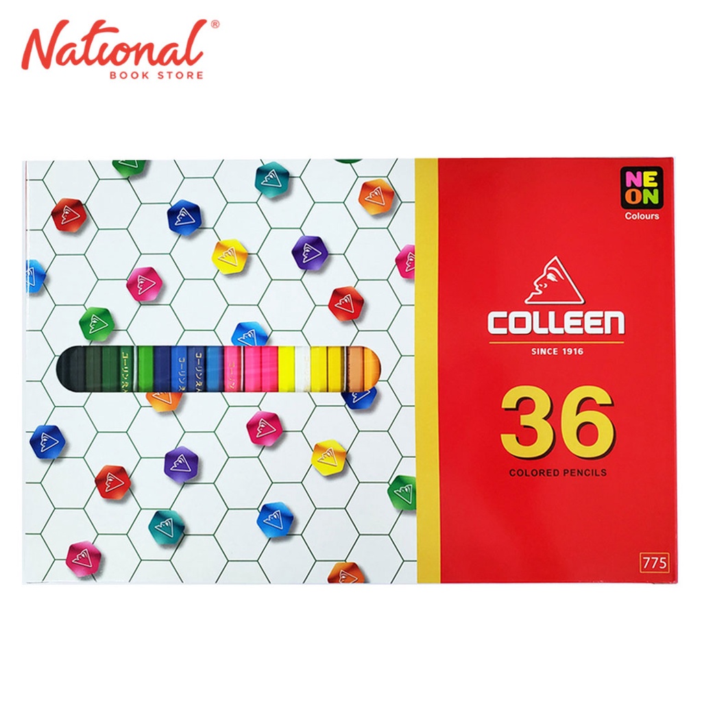 Colleen Colored Pencil 775 36 colors - Arts & Crafts Supplies | Shopee ...