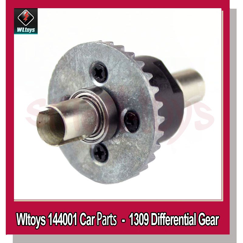 Wltoys 144001 Front Rear Differential Diff Gear Set Original 144001