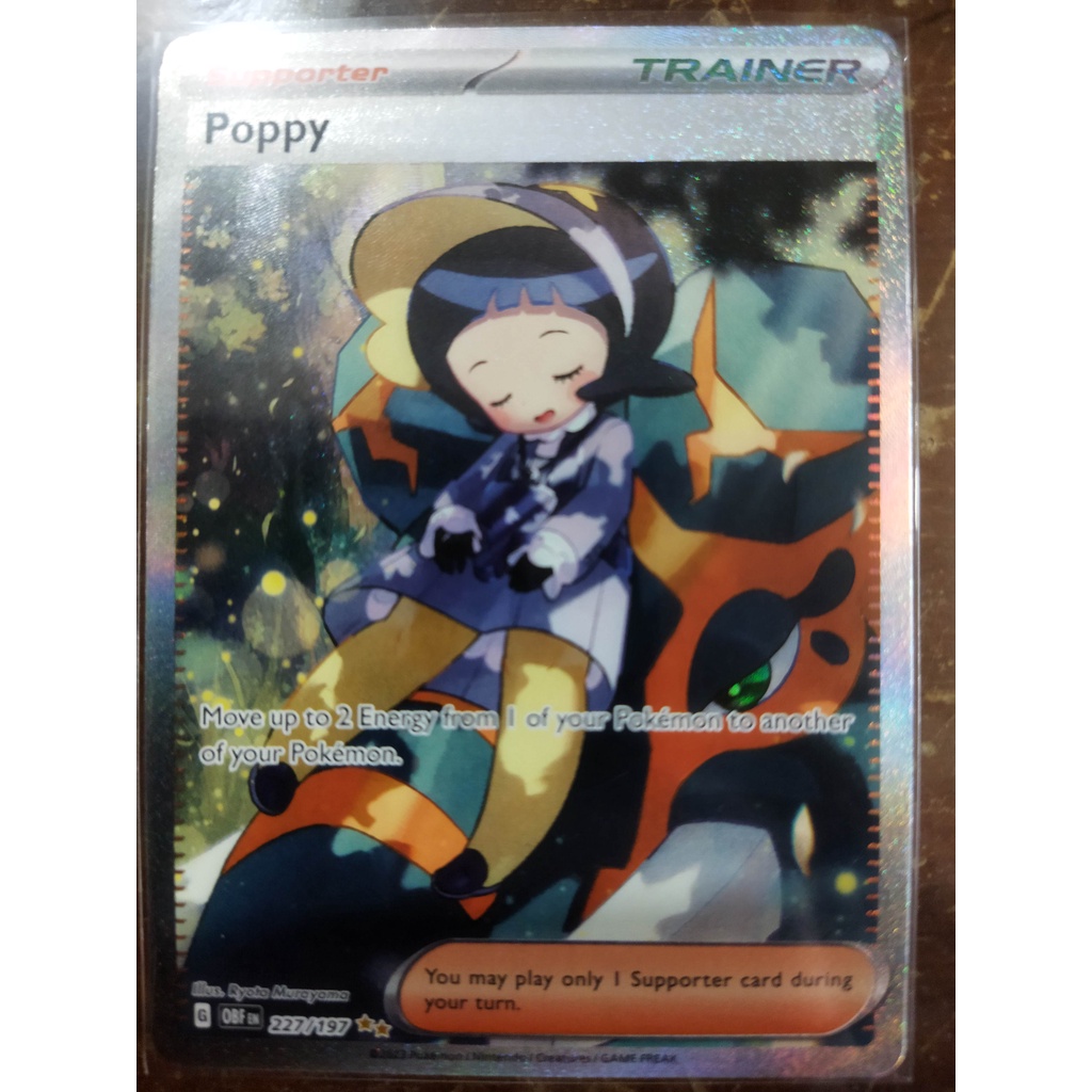 Poppy - 227/197 - Special Illustration Rare Pokemon TCG Standard ...