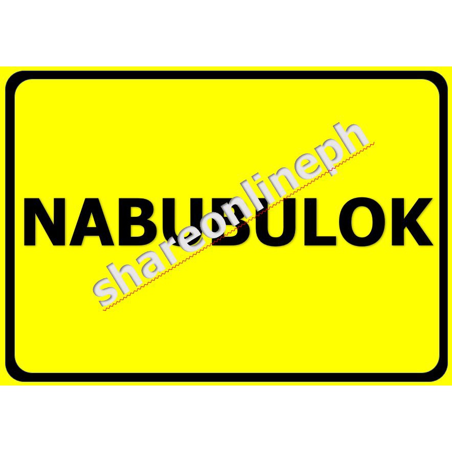 ☃Laminated Signages | Nabubulok | Signage | Hindi Nabubulok | Sign ...