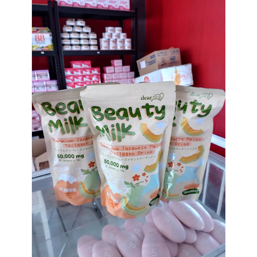 Beauty Milk Premium Japanese Melon Collagen Drink Shopee Philippines