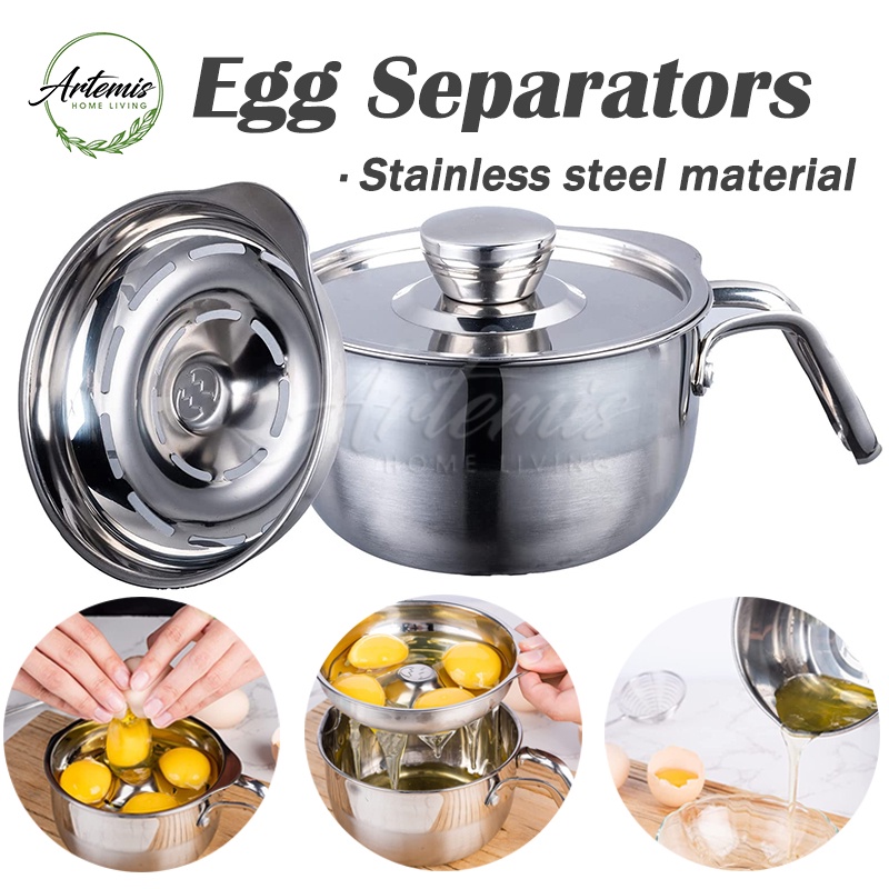 Egg Separators Egg Yolk White Separato Stainless Steel Egg Separator