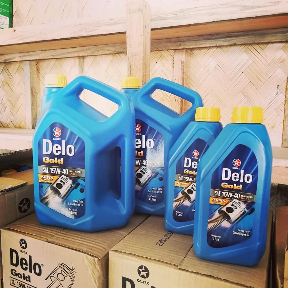 DELO GOLD 1 LITER 15W40 AUTHENTIC DIESEL ENGINE OIL CALTEX DEALER