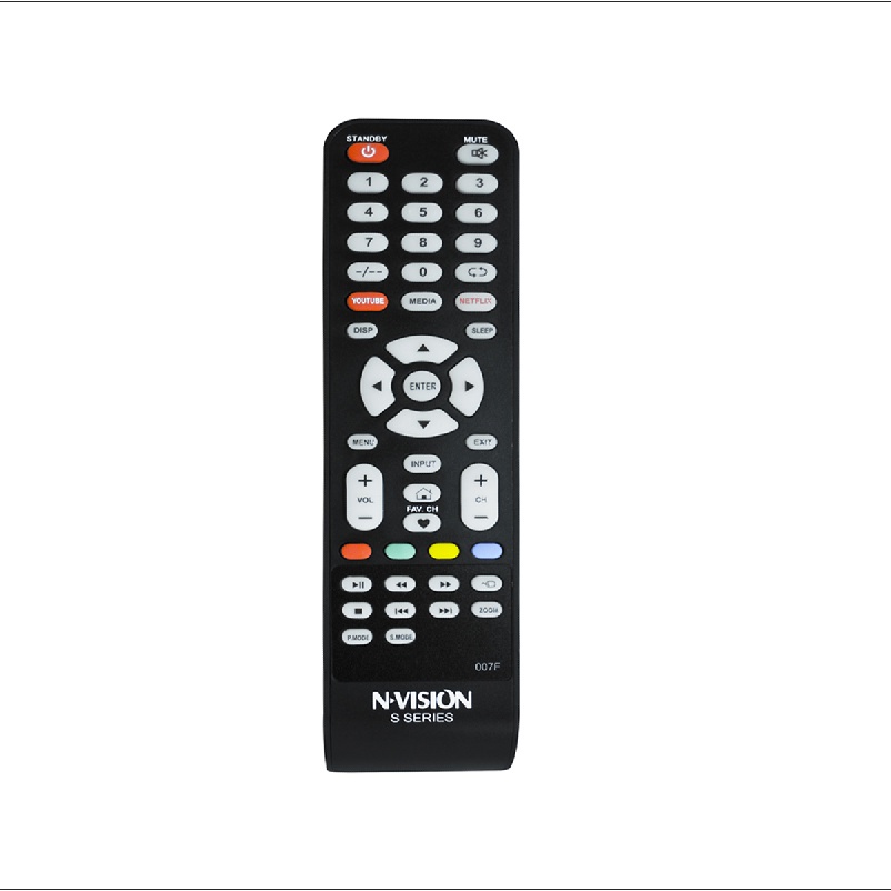 Inplay/Nvision Smart TV Remote control 007F Model Compatible also basic ...