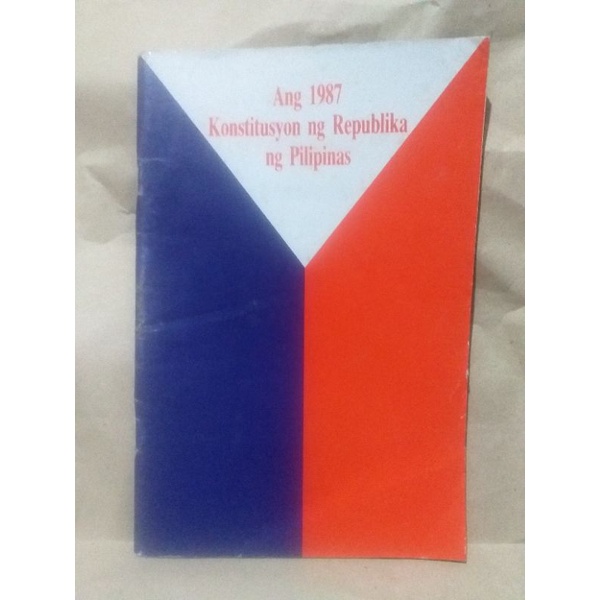 ANG 1987 KONSTITUSYON NG REPUBLIKA NG PILIPINAS | Shopee Philippines